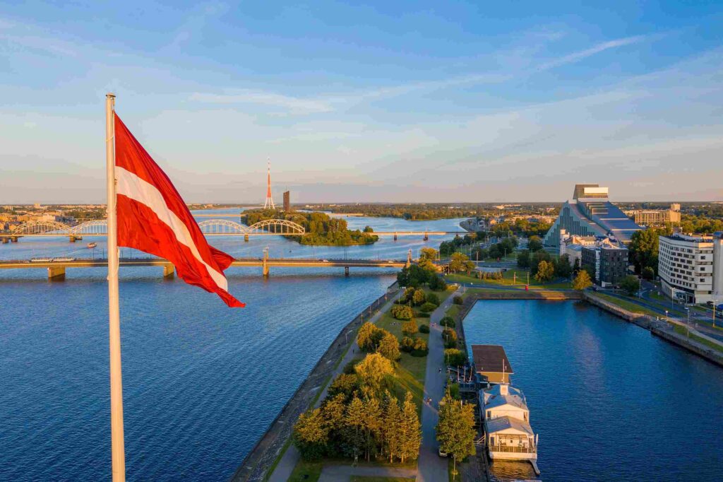 Riga Latvia logistics and trade hub
